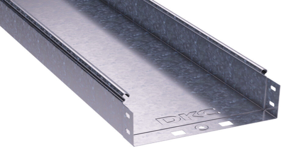 Лоток кабельный листовой DKC Лоток листовой неперфорированный 80х80 L3000 сталь 0.7мм
