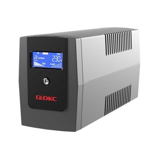 Источники питания, трансформаторы DKC Источник бесперебойного питания ИБП Info LCD 600В.А IEC C13 (3) USB + RJ45