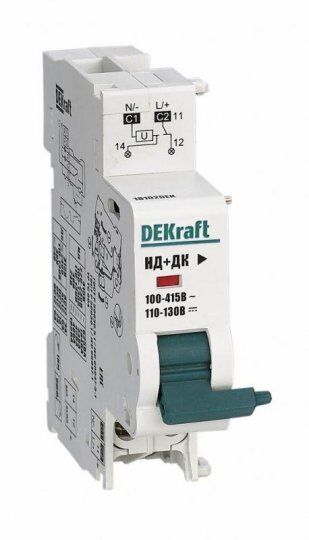 Выключатель автоматический модульный DEKraft Расцепитель независимый с доп. контактом 220В для ВА-101 нов.