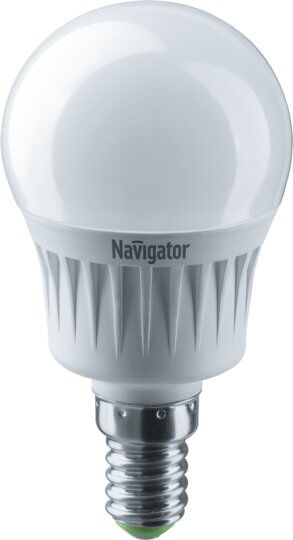 Лампы светодиодные Navigator Лампа светодиодная 94 466 NLL-G45-7-230-2.7K-E14 7Вт шар 2700К тепл. бел. E14 500лм 176-264