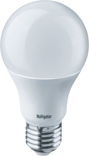 Лампы светодиодные Navigator Лампа светодиодная 94 388 NLL-A60-10-230-4K-E27 10Вт грушевидная 4000К нейтр. бел. E27 820л
