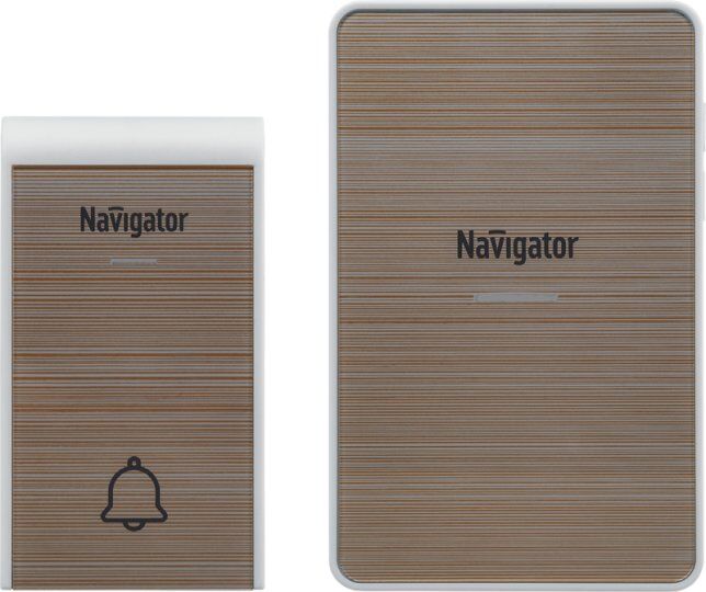 Звонки дверные и аксессуары Navigator Звонок электрический NDB-D-DC06-1V1-Be