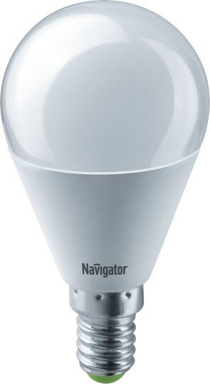 Лампы светодиодные Navigator Лампа светодиодная 61 334 NLL-G45-8.5-230-4K-E14 8.5Вт шар матовая 4000К нейтр. бел. E14 68