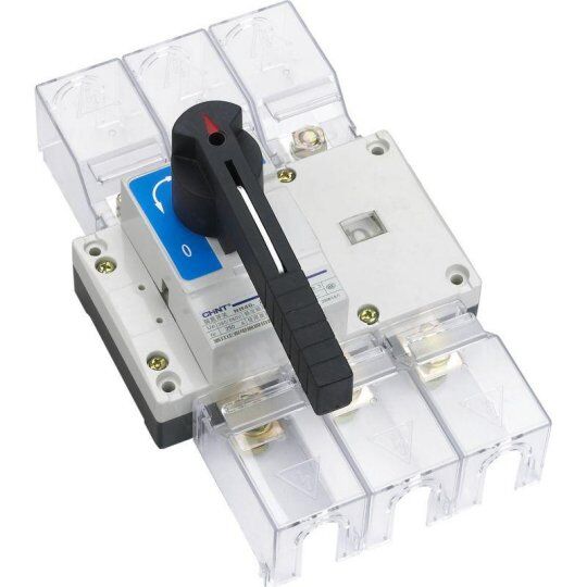 Выключатели нагрузки (рубильники) CHINT Выключатель-разъединитель 3п 400А стандарт. рукоятка управ. NH40-400/3