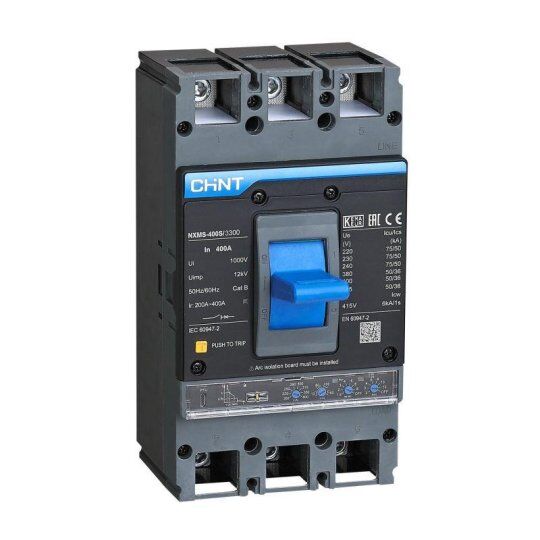 Выключатель автоматический силовой CHINT Выключатель автоматический 3п 400А 70кА NXMS-400H с электрон. расцеп. (R)