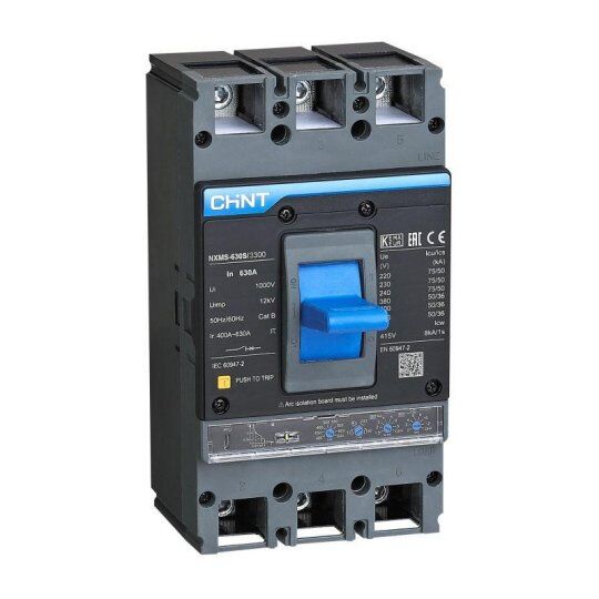 Выключатель автоматический силовой CHINT Выключатель автоматический 3п 1600А 70кА NXMS-1600H с электрон. расцеп. (R)