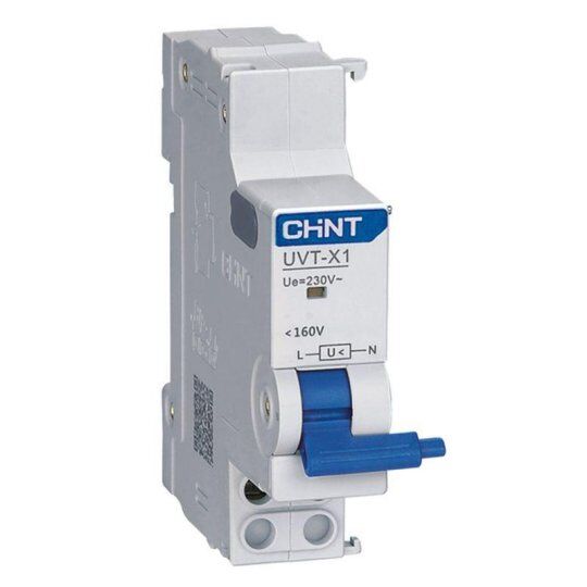 Выключатель автоматический силовой CHINT Расцепитель минимального напряжения UVT-X1 для NXB-63 (R)