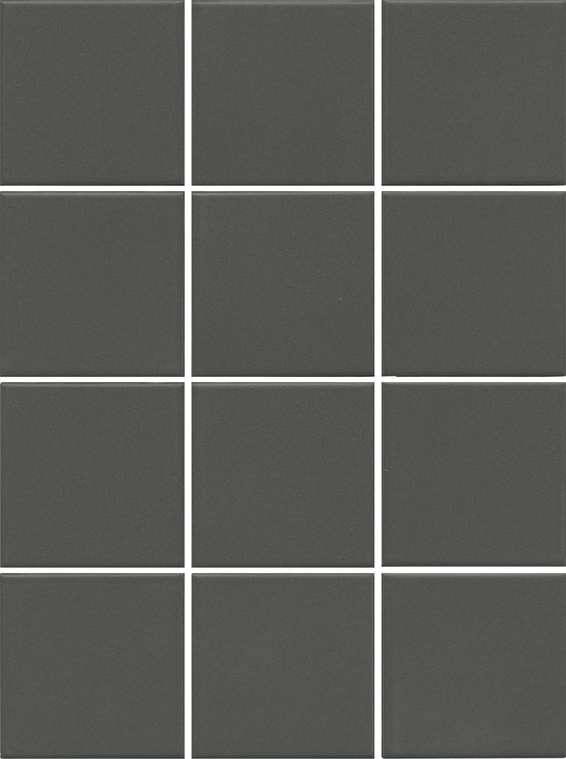 Керамическая плитка Керамин Kerama Marazzi Агуста 1331 Серый Темный Натуральный Керамогранит 9,8х9,8 из 12 частей 9,8x9,