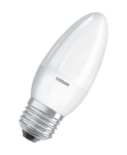 Лампы светодиодные LEDVANCE Лампа светодиодная LED Value LVCLB75 10SW/865 10Вт свеча матовая E27 230В 10х1 RU OSRAM