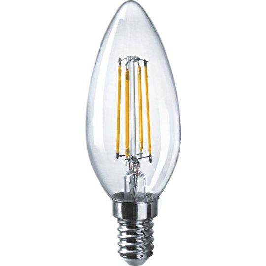 Лампы светодиодные ОНЛАЙТ Лампа светодиодная филаментная 80 894 OLL-F-C35-10-230-2.7K-E14 10Вт свеча прозрачная 2700К те