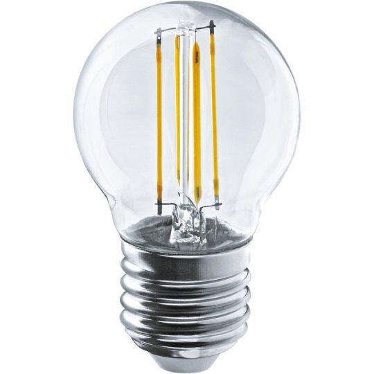 Лампы светодиодные ОНЛАЙТ Лампа светодиодная филаментная 80 882 OLL-F-G45-10-230-2.7K-E27 10Вт шар прозрачная 2700К тепл