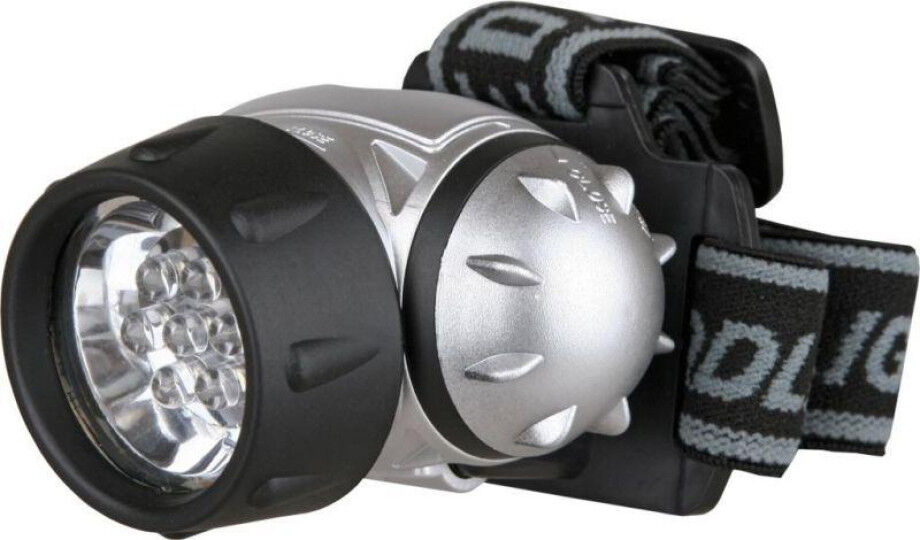 Фонари и переносные световые приборы Ultraflash Фонарь налобный LED 5351 (7LED 3 режима 3хR03 метал.)
