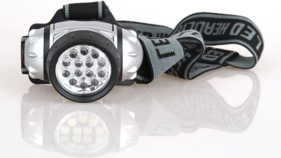 Фонари и переносные световые приборы Ultraflash Фонарь налобный LED 5352 (14LED 4 режима 3хR03 метал.)