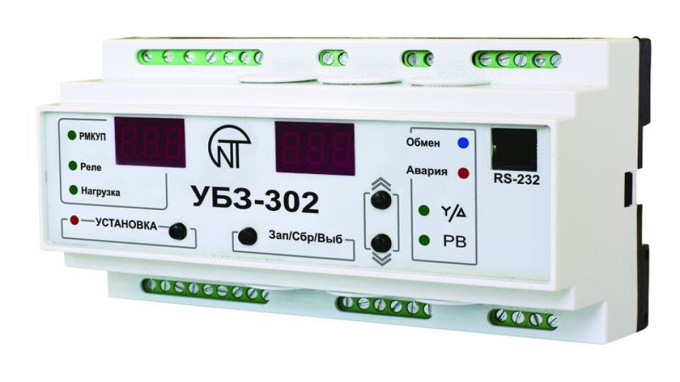 Преобразователи частоты, устройства плавного пуска Новатек-Электро Блок защиты универсальный УБЗ-302