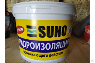 Проникающая гидроизоляция suho Izopron 4 кг 