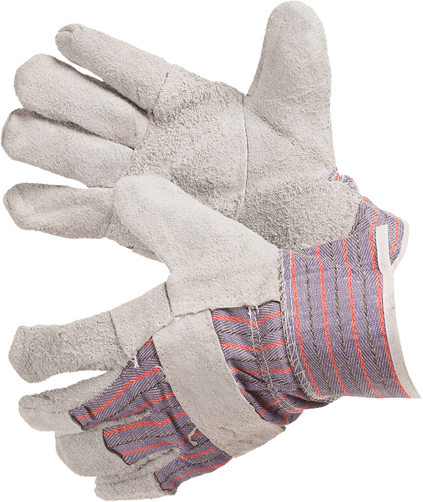 Перчатки спилковые комбинированные утепленные «Ангара»
