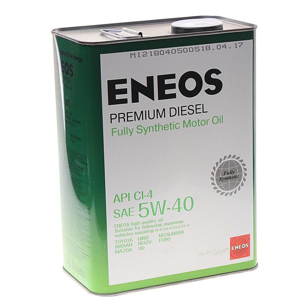 Масло моторное ENEOS Premium Diesel CI-4 5W-40 4л