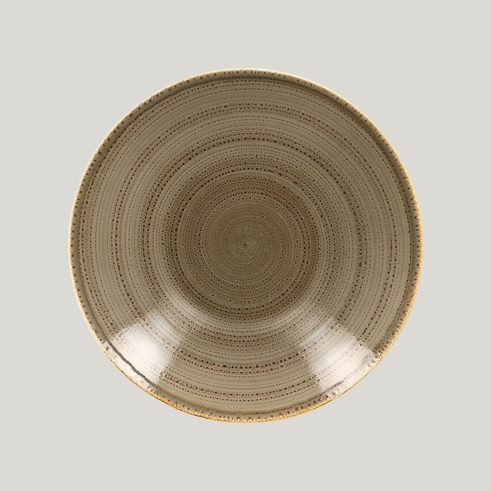 Глубокая тарелка RAK Porcelain Twirl Alga 3,6 л, 36х4 см