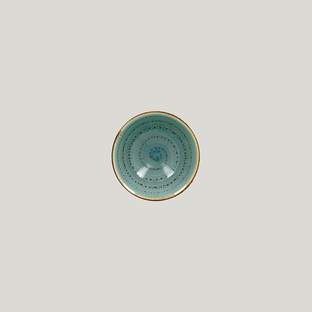 Миска RAK Porcelain Twirl Lagoon 270 мл, 12х5,5 см