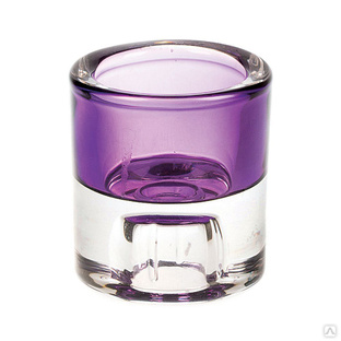 Подсвечник фиолетовый d 5,9 см, h 6,5 см, P.L. - BarWare 