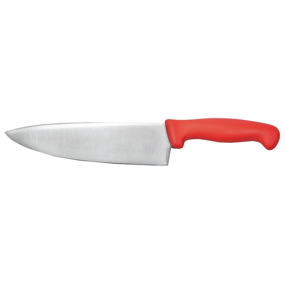 Шеф-нож PRO-Line 20 см, красная пластиковая ручка, P.L. Proff Cuisine 81240060