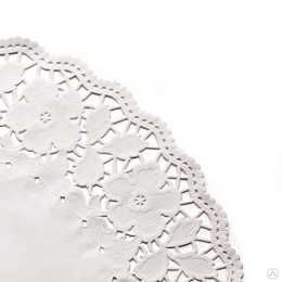Салфетка ажурная белая d 19 см, 250 шт/уп, Garcia de Pou Испания 