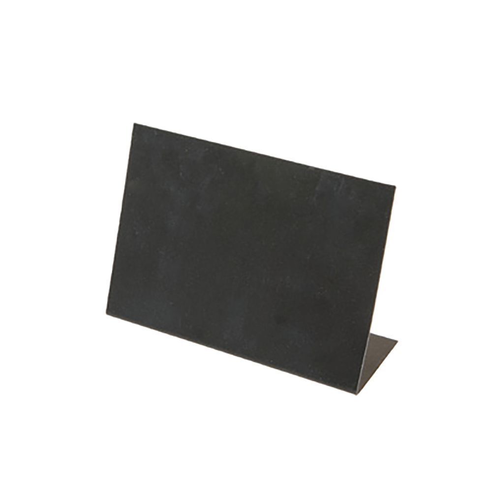 Табличка настольная грифельная черная, 1 штука, 10,5х7,3 см, железо, Garcia de Pou Испания