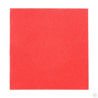 Салфетка двухслойная Double Point, красная,20х20см, (1уп = 100 шт) бумага, Garcia de Pou 