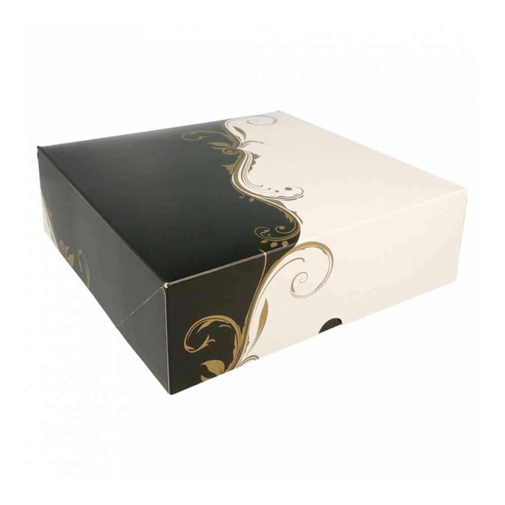 Коробка для торта 23х23х7,5 см, белая, картон, Garcia de Pou Испания