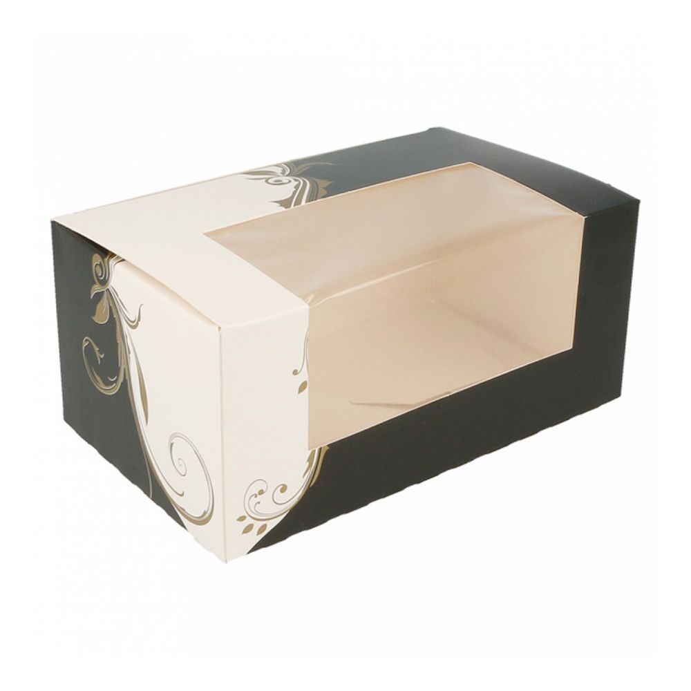 Коробка для торта с окном 18х11х8 см, белая, картон, Garcia de Pou Испания