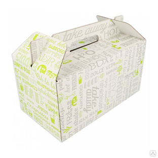 Коробка для еды на вынос-пикник Parole 24,5х13,5х12 см, Garcia de Pou Испания 