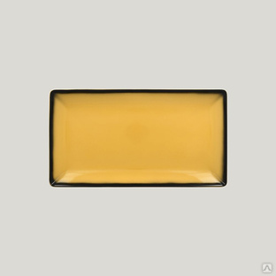 Блюдо прямоугольное RAK Porcelain LEA Yellow 33,5 см (желтый цвет) 