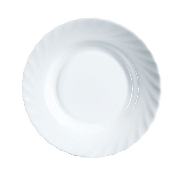 Тарелка глубокая Luminarc Trianon 300 мл, d 22,5 см, h 3 см, стеклокерамика, белый цвет, ARC