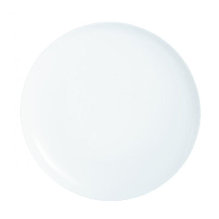 Блюдо для пиццы Luminarc 32 см, стеклокерамика, белый цвет, ARC, Франция (/6/)