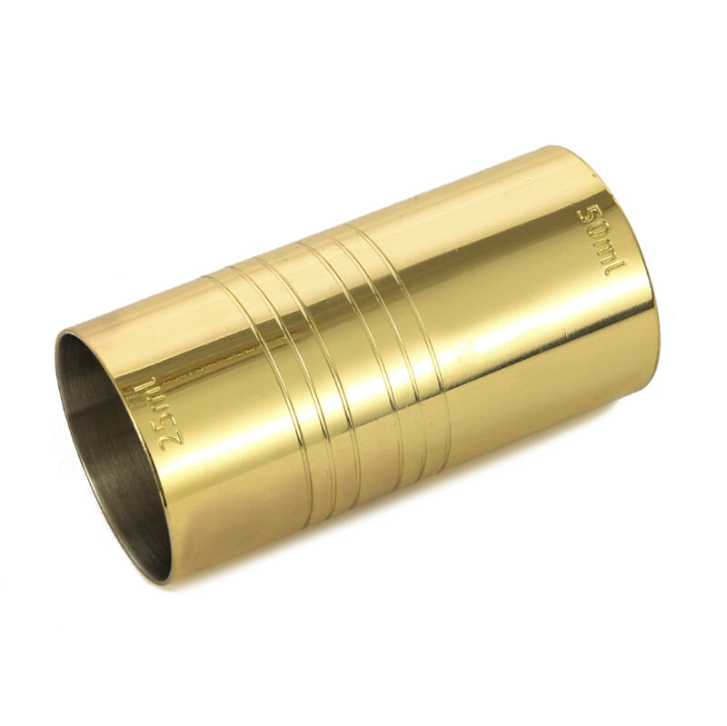 Джиггер металлический, 25х50 мл, золотой цвет, P.L.- Barbossa 30000278