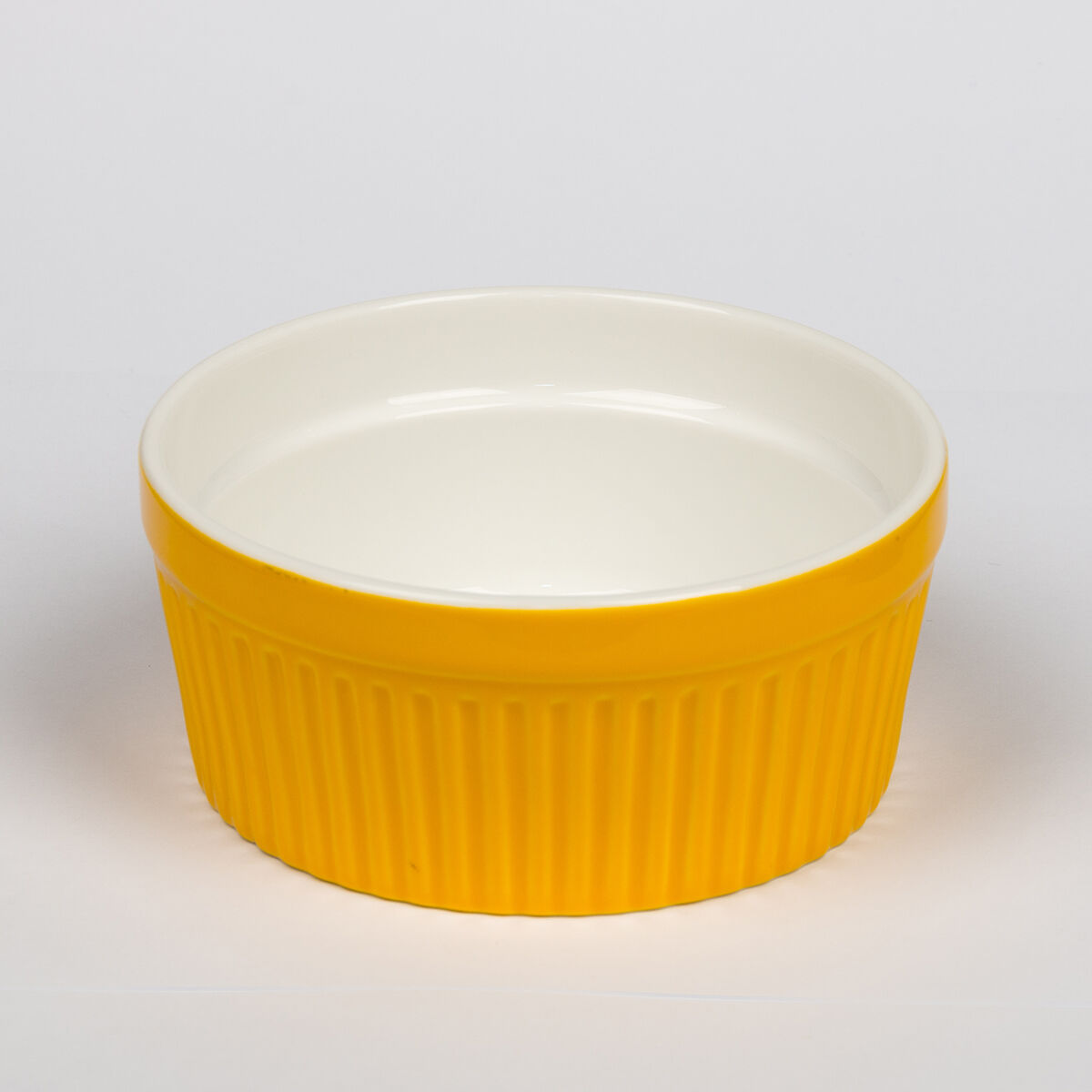 Чашка для подачи десерта "Крем-Карамель",12 см, желтая, фарфор, P.L. Proff Cuisine