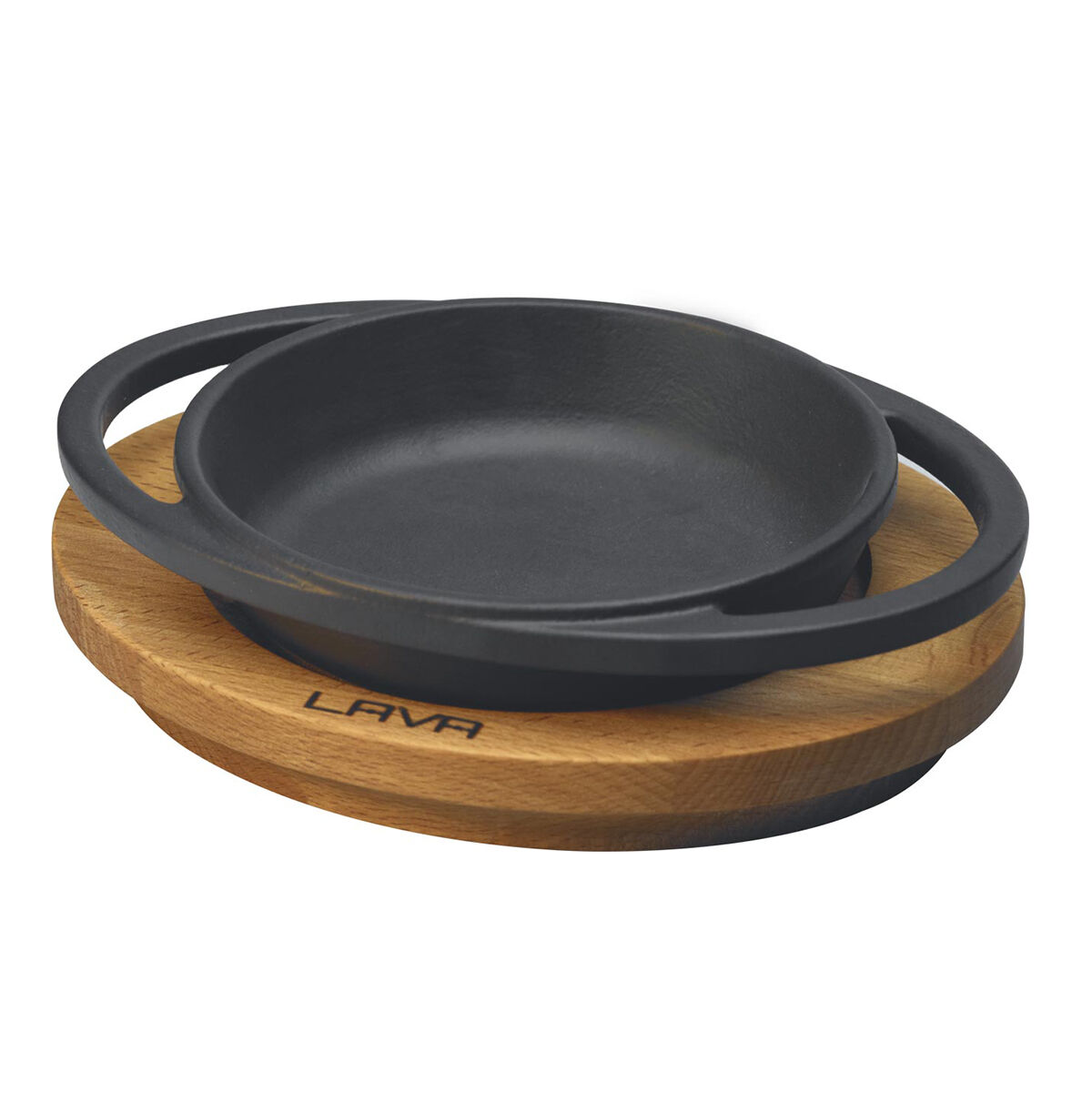 Сковородка круглая d = 12 см, чугун на для подставке LAVA