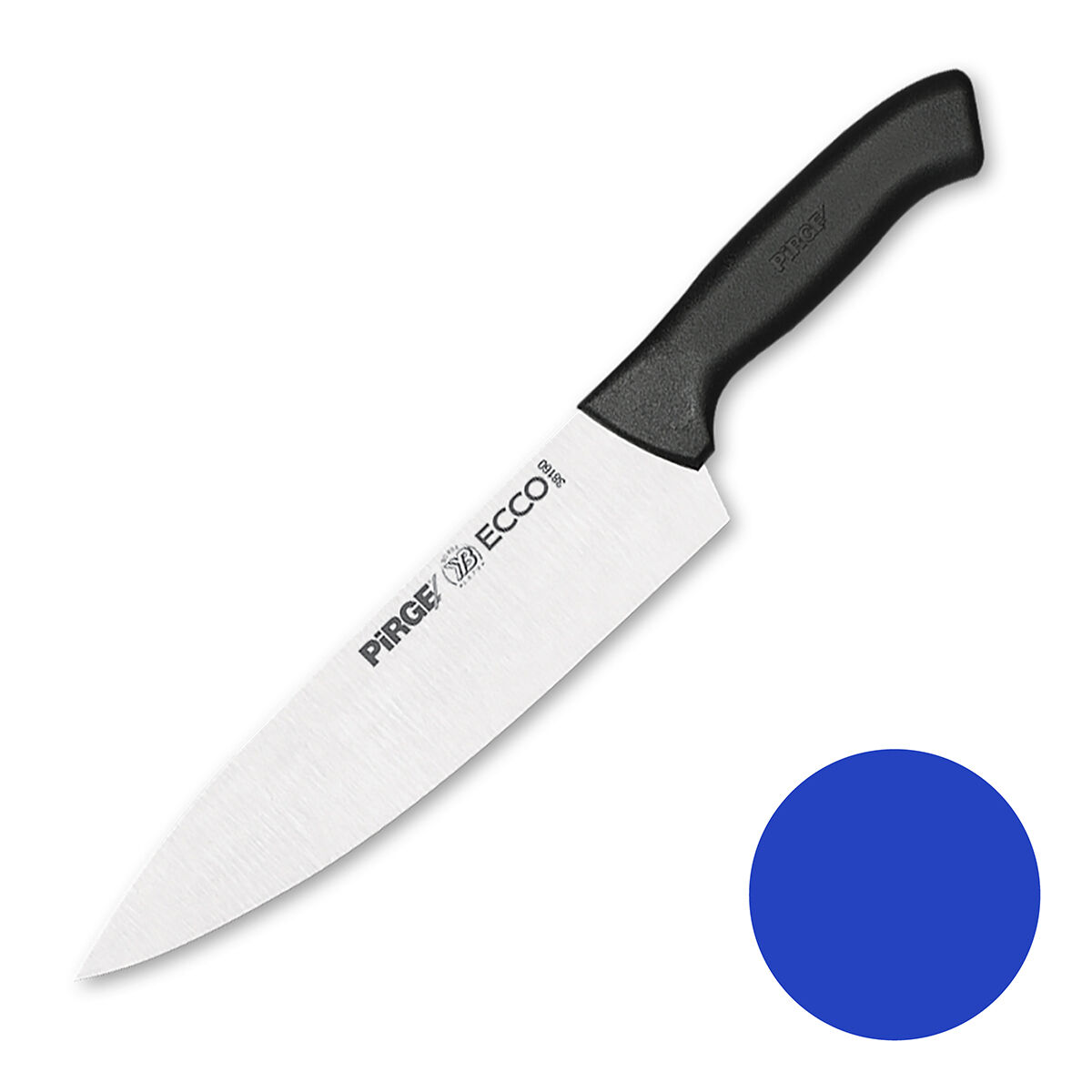Нож поварской 21 см,синяя ручка Pirge PIRGE
