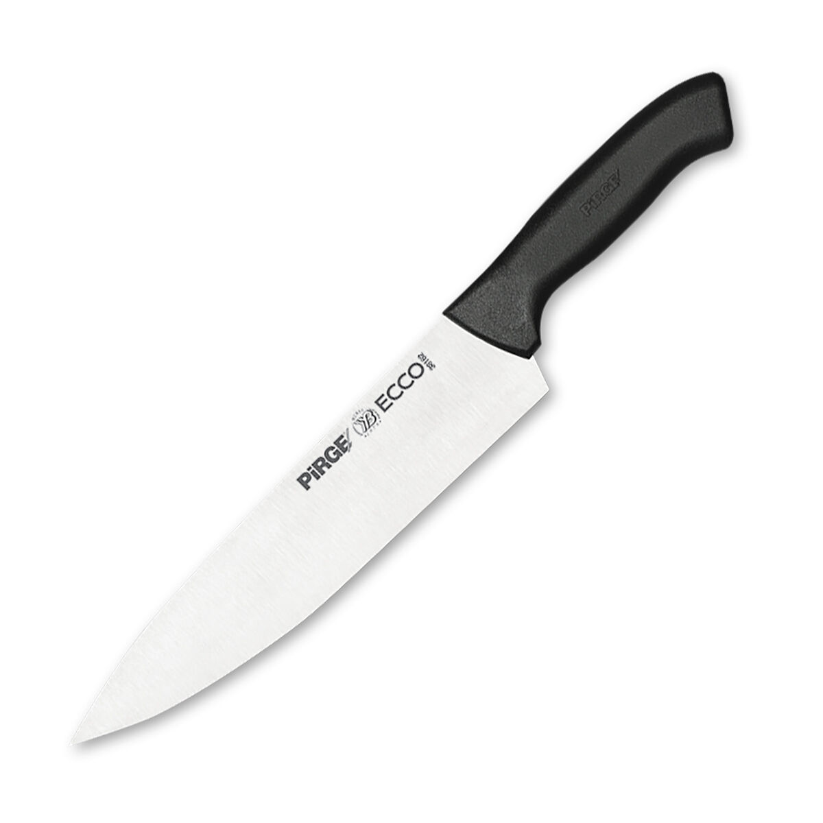 Нож поварской 23 см,черная ручка Pirge PIRGE