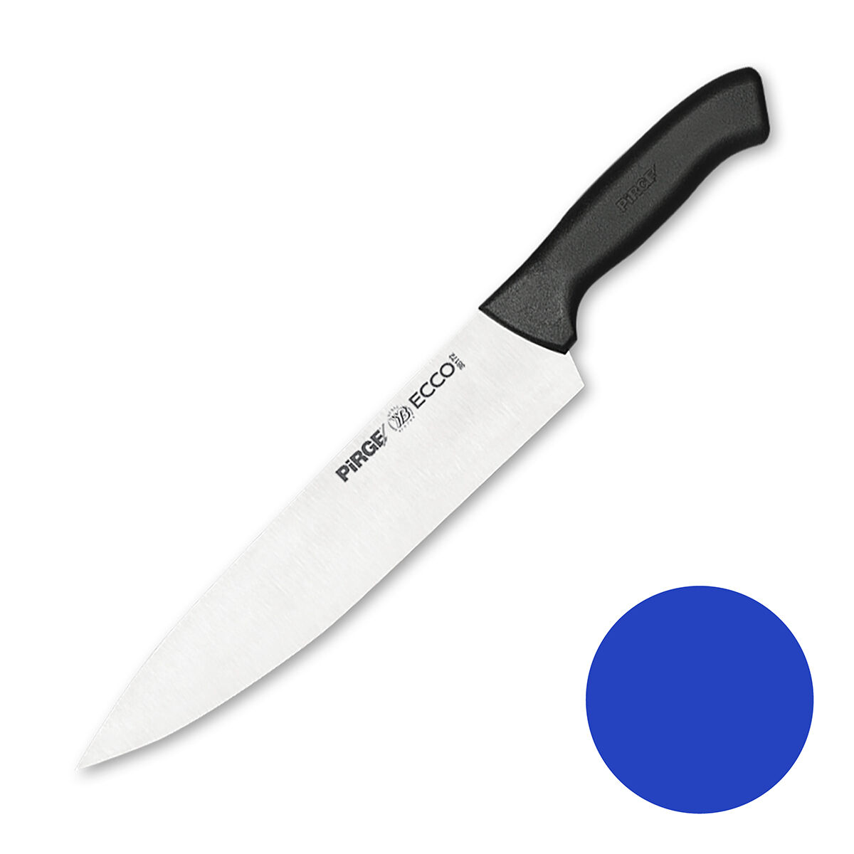 Нож поварской 25 см,синяя ручка Pirge PIRGE
