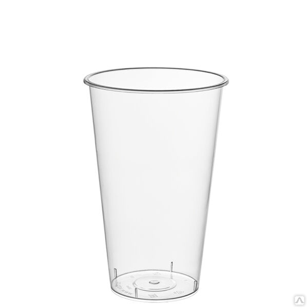 Стакан 500 мл глянцевый прозрачный Bubble cup, цена в Новосибирске от ...