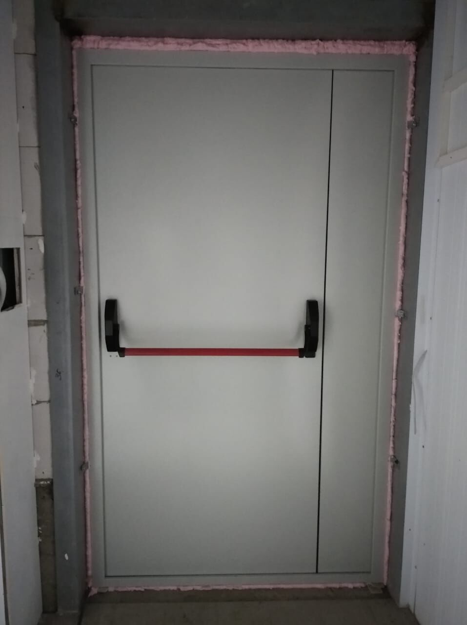Двери противопожарные двупольные ДПМ EI 60 1220×2050.