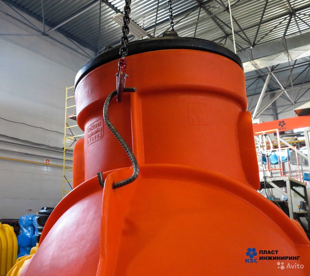 Емкость дренажная подземная полимерная 2500 литров для канализационных хозяйственно-бытовых сточных вод 5