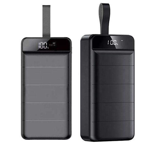 Портативный аккумулятор 50000mAh 3гн.USB, Type-C 5V, 2.1А, чёрный "Maimi" Mi9 2