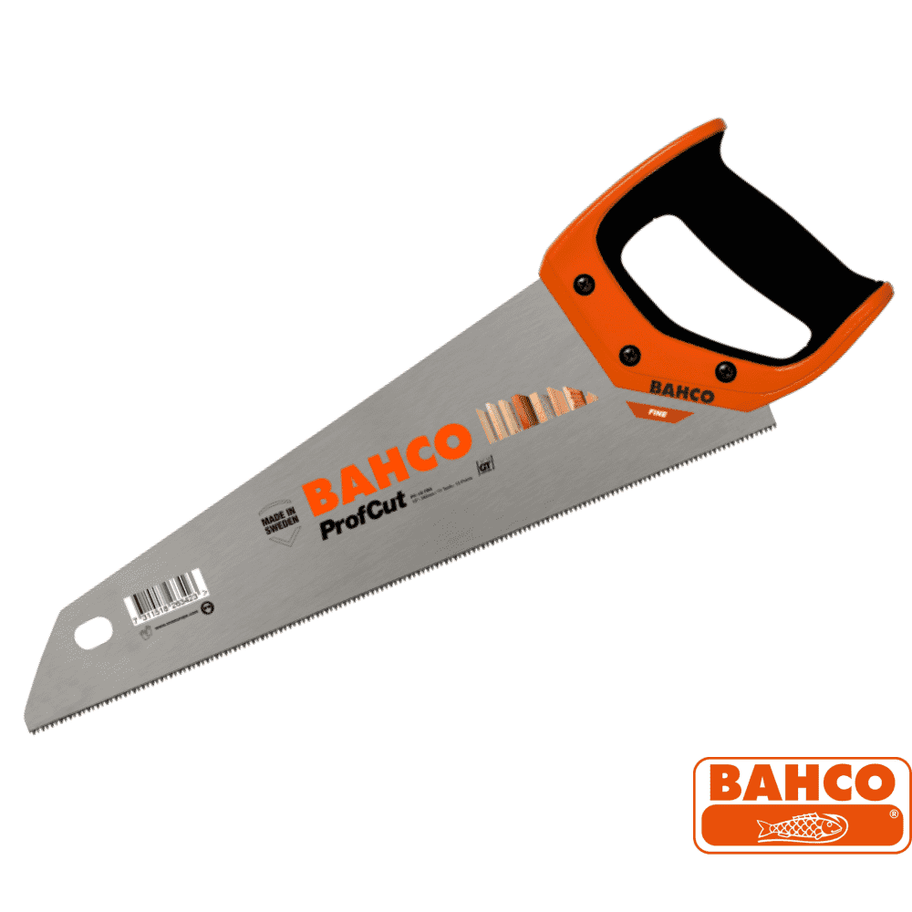 Ножовка по дереву "BAHCO" ProfCut Fine, 475 мм универсальная (10TPI)