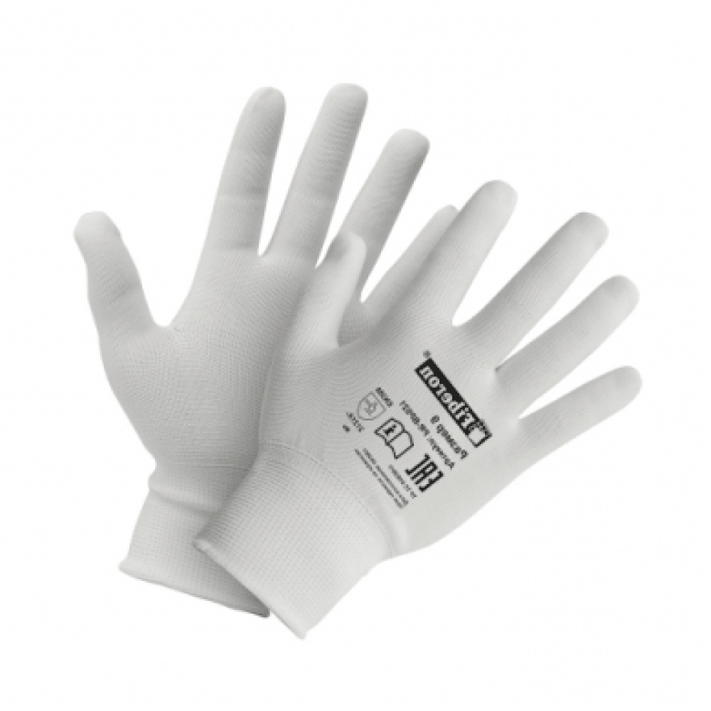 Перчатки акриловые утепленные с латексным покрытием "XL"