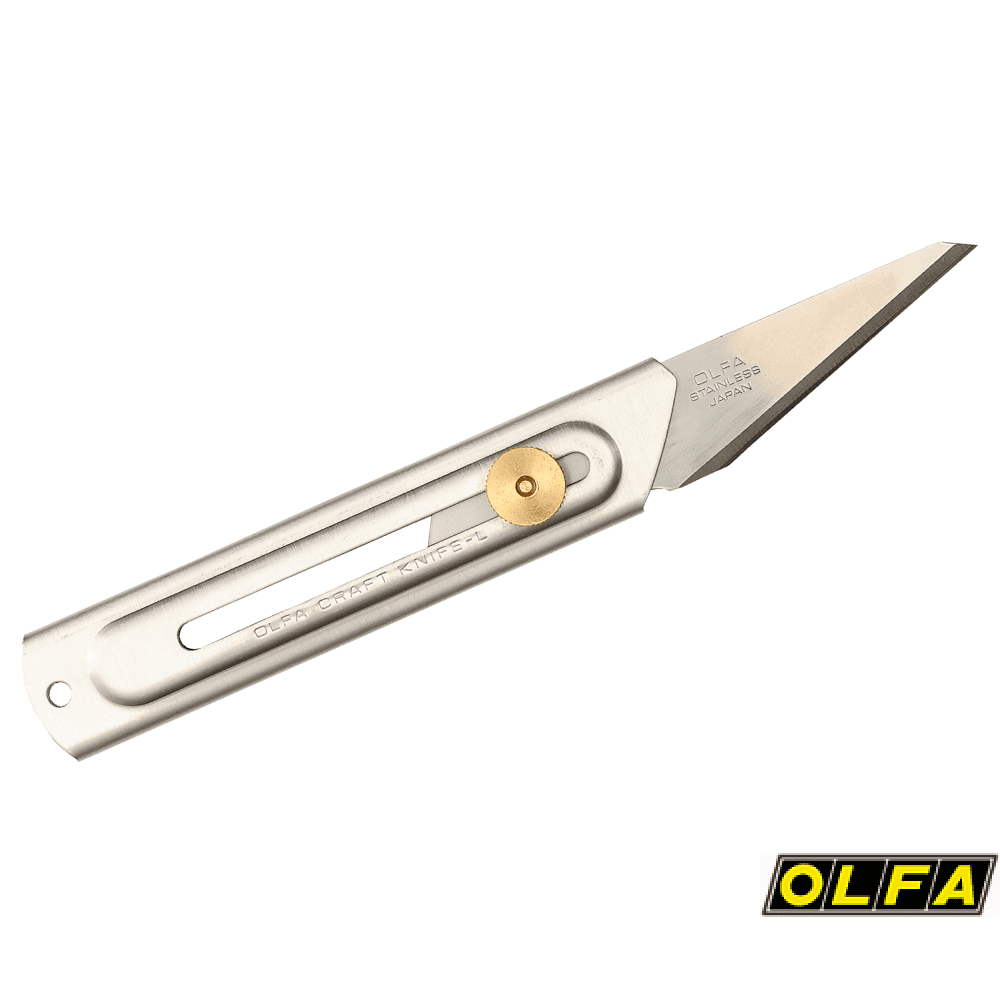 Нож "OLFA" хозяйственный с выдвижным лезвием
