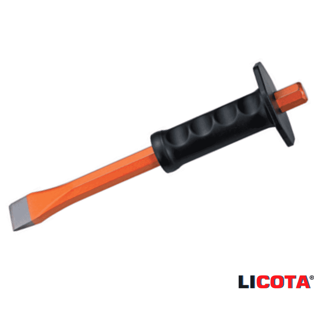 Зубило с гофрированной ручкой 23х200 мм "LICOTA"