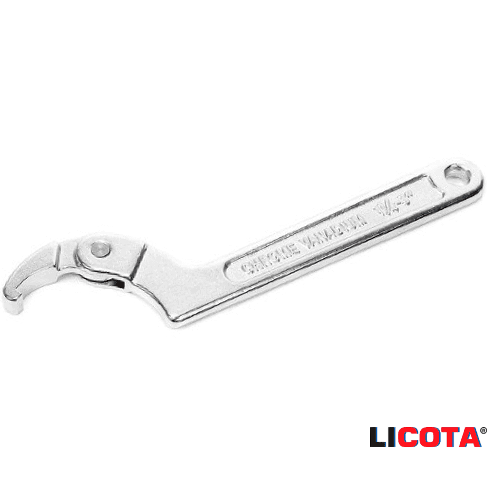 Ключ для шлицевых гаек шарнирный "LICOTA" 19-50 мм