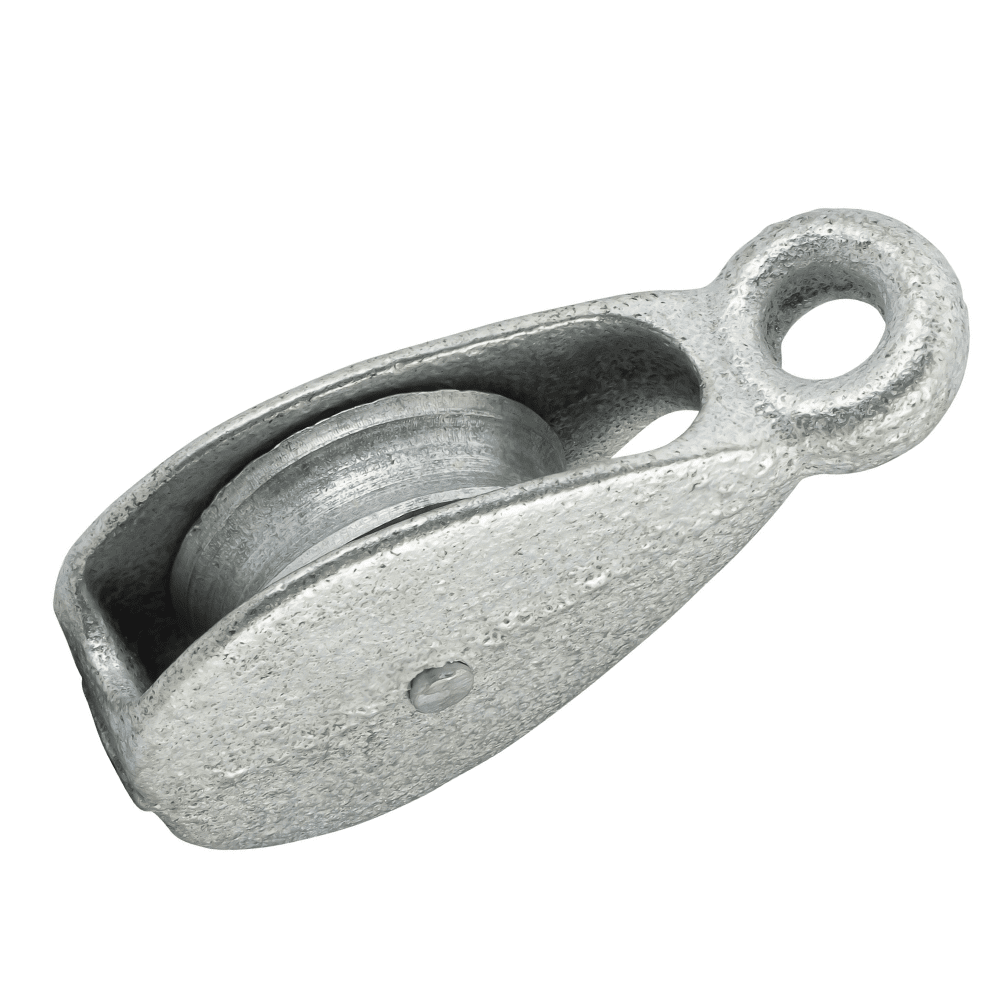 Блок метал. шкив 40 мм (1-1/2") цинк